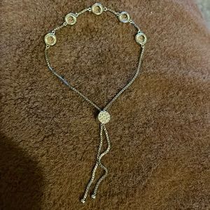 Sterling crystal bracelet